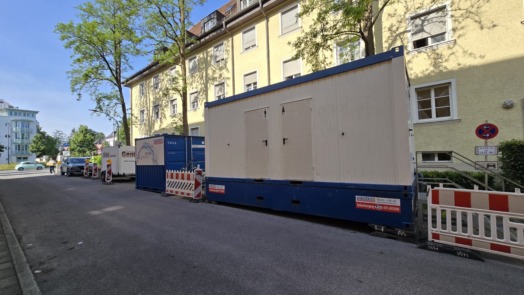 Siedlung mit Reihenhäusern – Trinkwasserhygiene durch H2O Innovationen GmbH